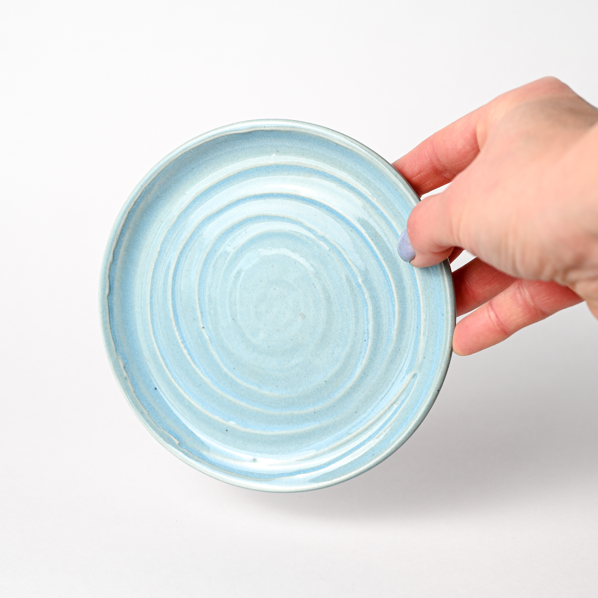 картинка Чайная пара Pottery Atelier голубая - DishWishes.Ru