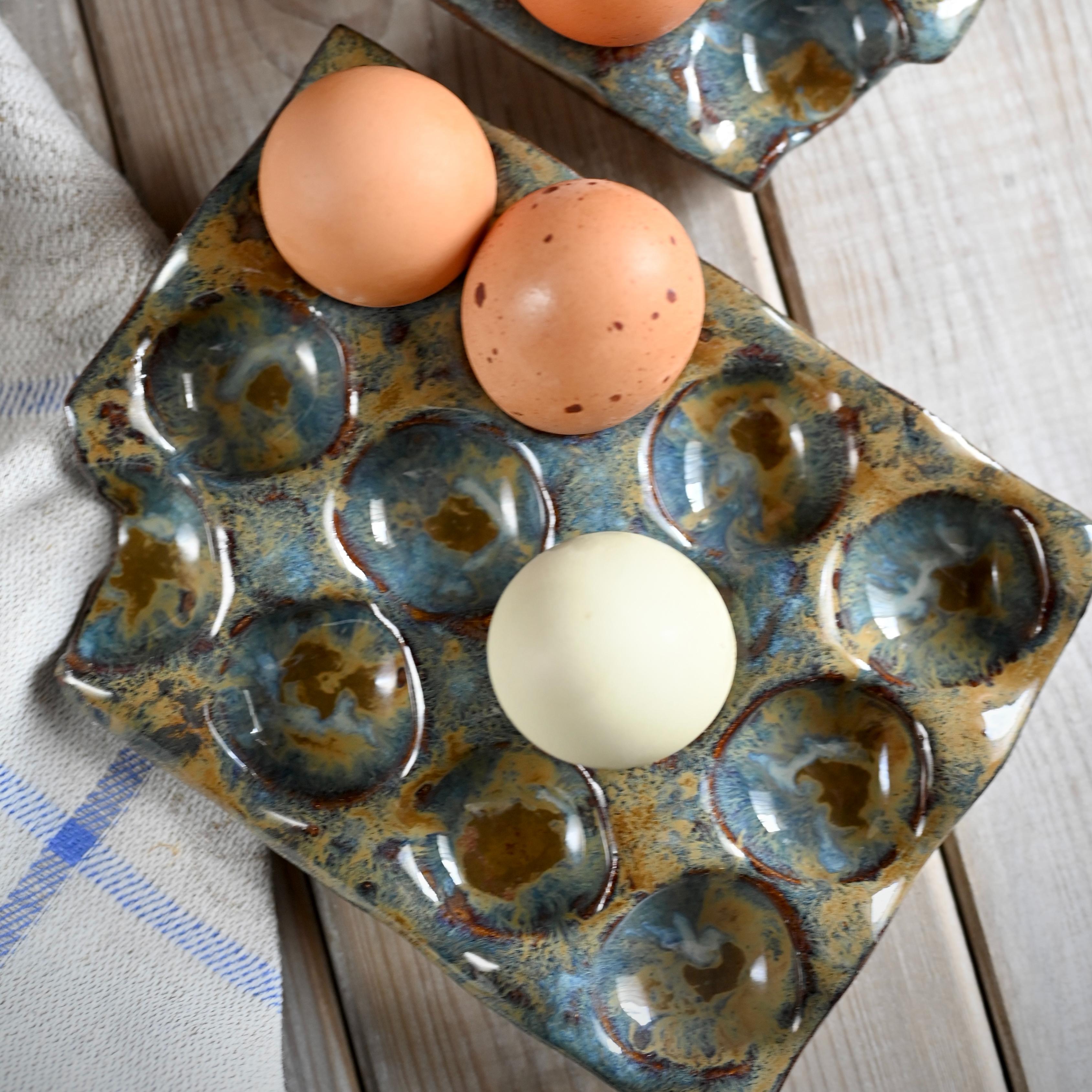 картинка Керамическая подставка для яиц 2 - DishWishes.Ru
